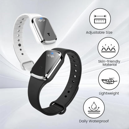 BuzzShield™ Ultrasonic Mosquito Repellent Bracelet