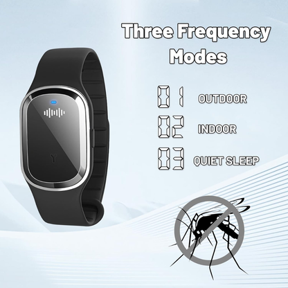 BuzzShield™ Ultrasonic Mosquito Repellent Bracelet