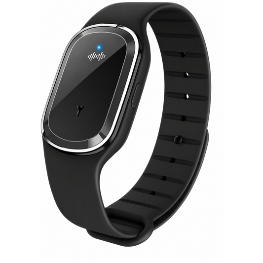 Pulsera repelente de mosquitos ultrasónica BuzzShield™